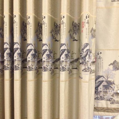 【廠家直銷窗簾布 批發(fā)高檔雪尼爾繡花窗簾客廳歐式高檔窗簾】價格,廠家,圖片,窗簾,天卓時代(北京)文化發(fā)展-